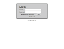 Tablet Screenshot of admin.zurple.com